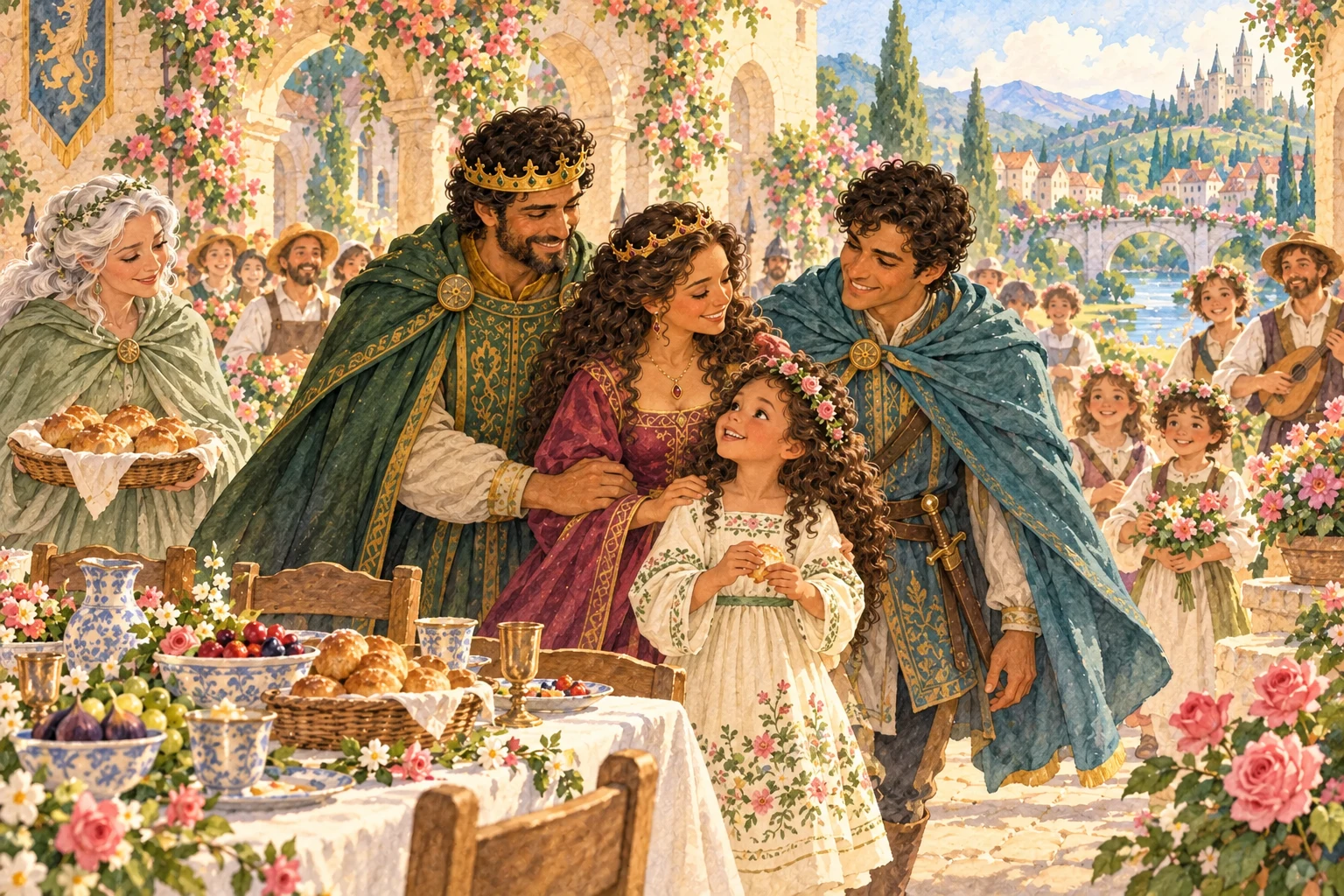 Rose listened to stories of the changed world and promised to visit the river's new bridge.